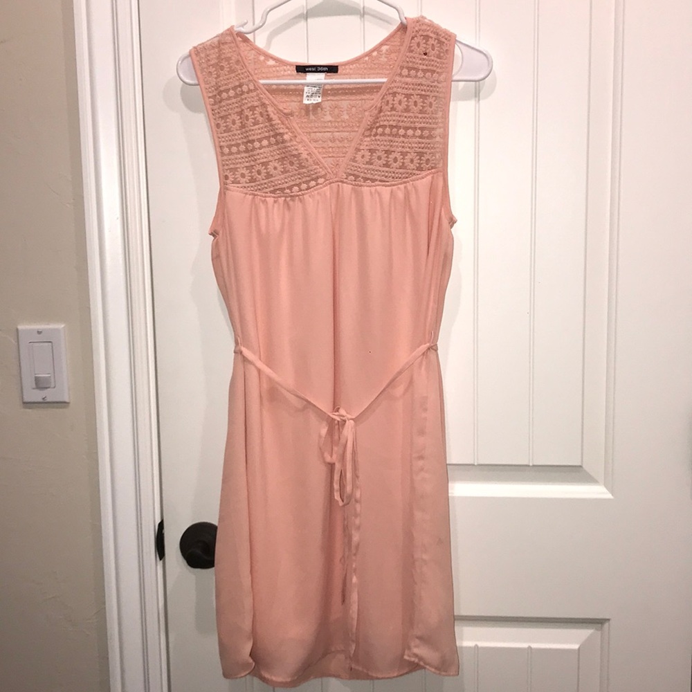 Blush pink dress